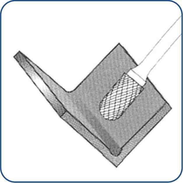 Produktbild Alpen Frässtift 10 mm Form C Walzenr
