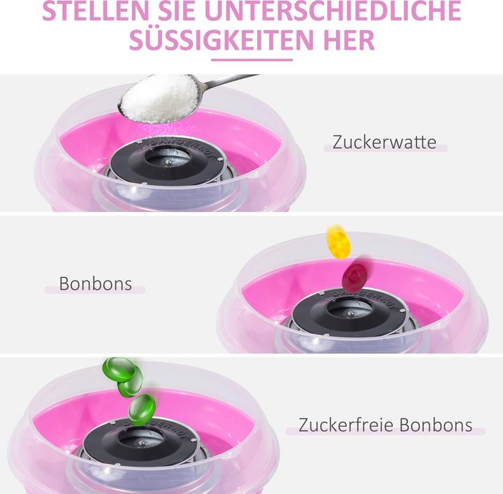 Produktbild Homcom Zuckerwattemaschine