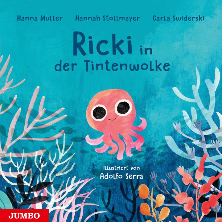 Jumbo Ricki in der Tintenwolke (German, Carla Mller Swiderski, Carla Swiderski, Hanna Stollmayer, 2021)