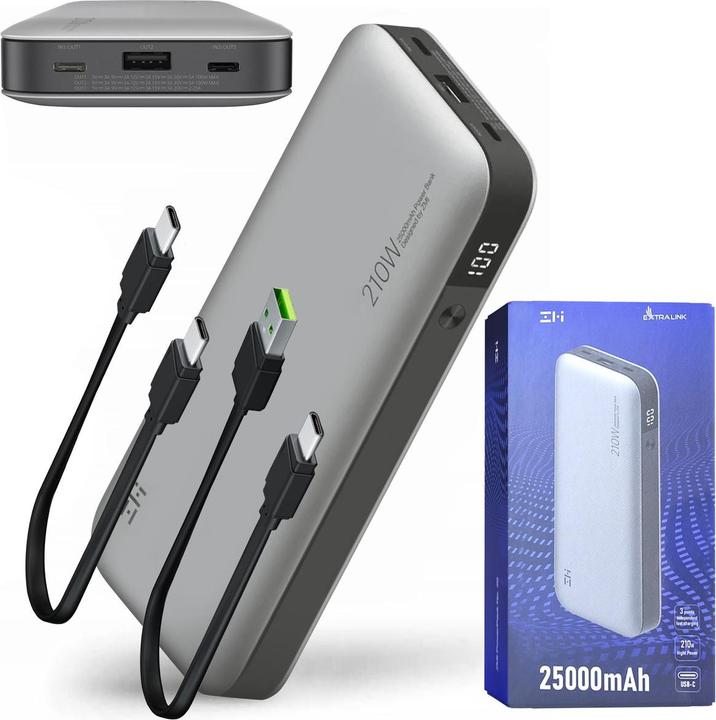 Produktbild ZMI Powerpack 25000 mAh, 210 W Powerbank (QB826G) (25000 mAh, 100 W, 92.50 Wh)