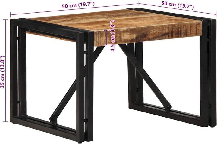 Image du produit vidaXL Couchtisch (80 x 40 x 35 cm)