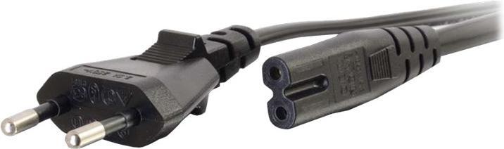 Actual product image C2G Cbl/1m CEE 7/7 to IEC 60320 C7 Pwr Cord (1 m)