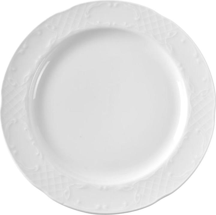 Actual product image Güral Hotel porcelain series "Flora" flat plate (12 x, 25.50 cm)