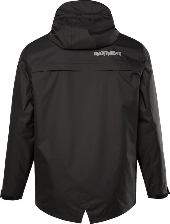 Produktbild JP1880 Regenjacke, Iron Maiden, wasserabweisend, Kapuze, Zipper, leichtes Futter (6XL)
