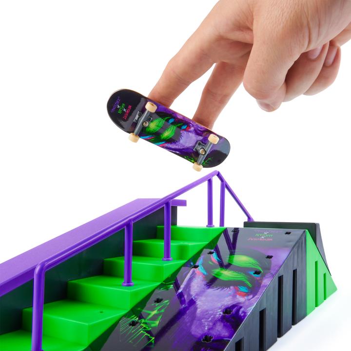 Produktbild Spin Master Tech Deck, Nyjah Rail Shredder Skatepark, X-Connect Park Creator