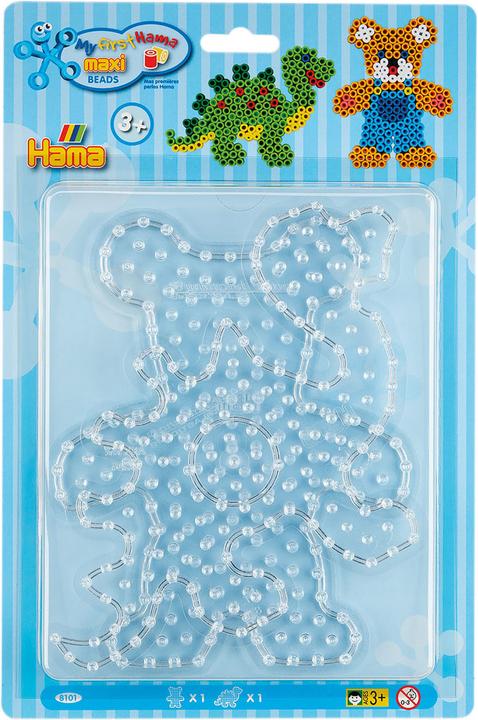 Immagine prodotto Hama Maxi piatto unico - Dino e Teddybeer