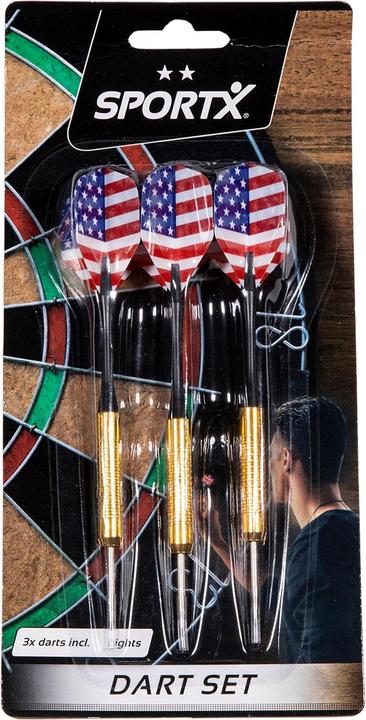 Actual product image Sport X SportX darts set in blister pack