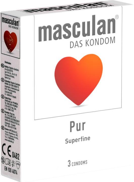 Masculan Kondome "Pur" (3 Stk.)