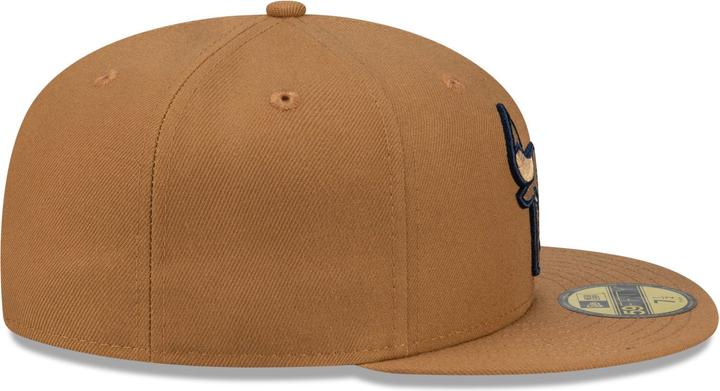 Actual product image New Era 59Fifty Fitted Cap - NBA Chicago Bulls wheat brun