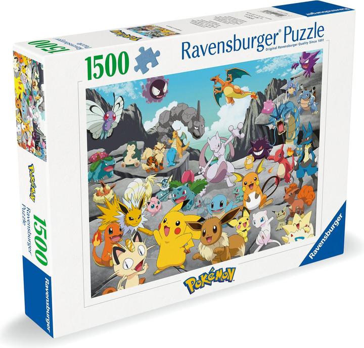 Actual product image Ravensburger Pokémon Classics (1500 pieces)