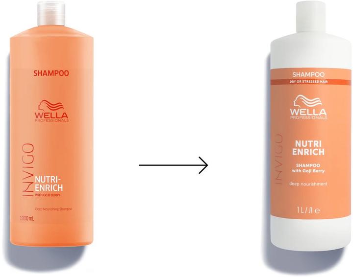 Produktbild Wella Invigo Nutri Enrich Deep Nourishing Shampoo (Flüssiges Shampoo, 1000 ml)