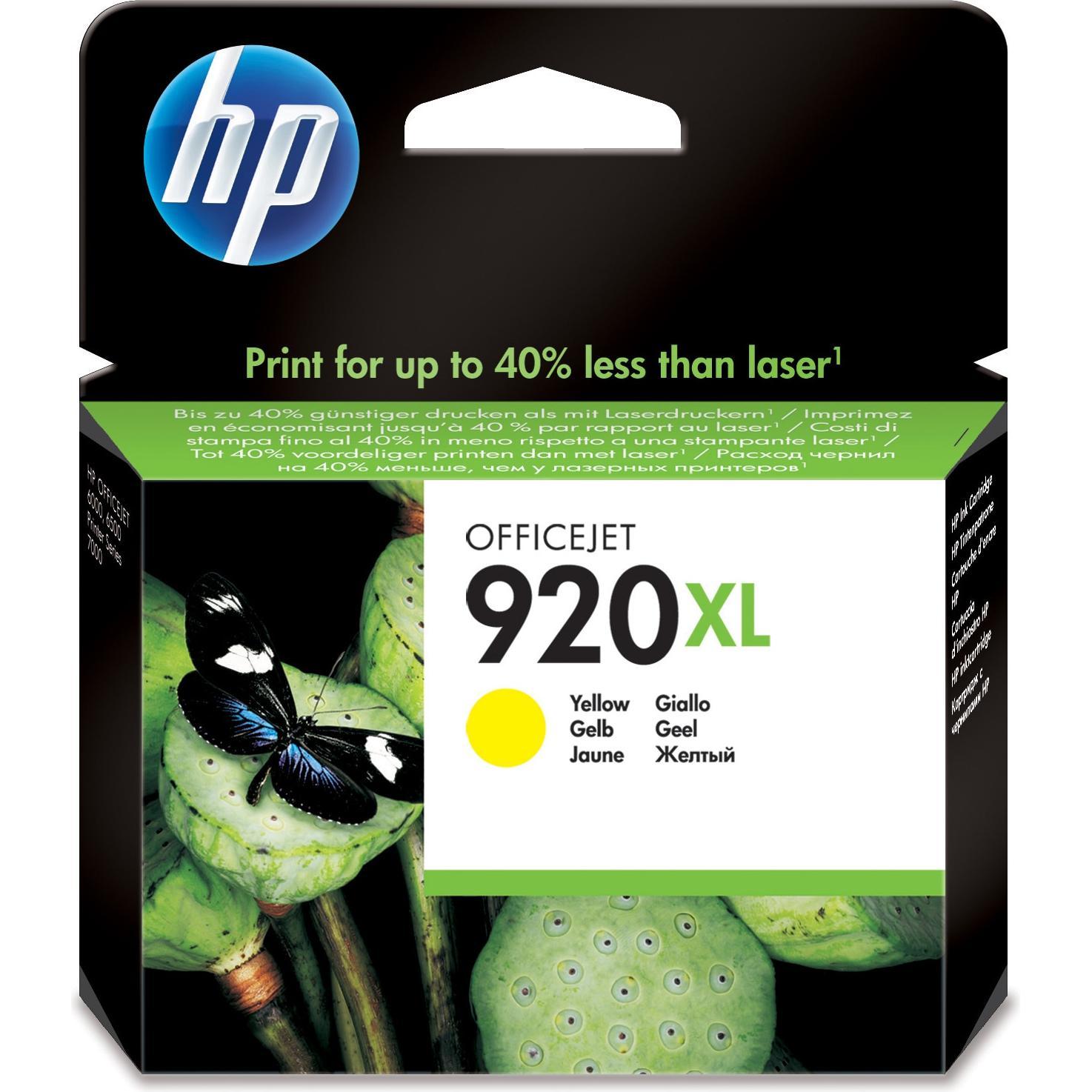 HP, Druckerpatrone, 920XL Officejet Ink Cart (Y)