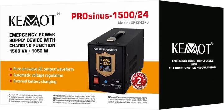 Image du produit Kemo Alimentation sans interruption 24V 230V 1500VA