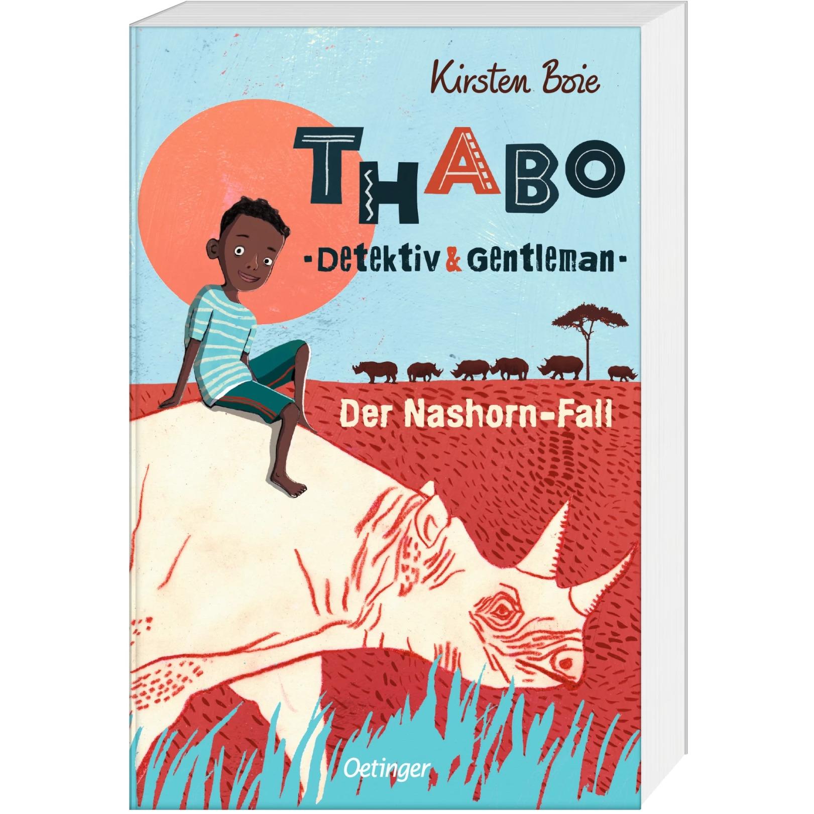 Thabo. Detektiv & Gentleman 1. Der Nashorn-Fall, Kinderbücher von Kirsten Boie, Maja Bohn