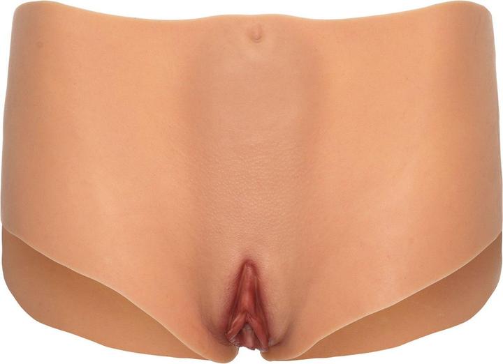 Produktbild Hidden Desire Alter Ego Offener Vagina- Und Arsch-Slip Mit Mittlerer Taille, Hautfarbe