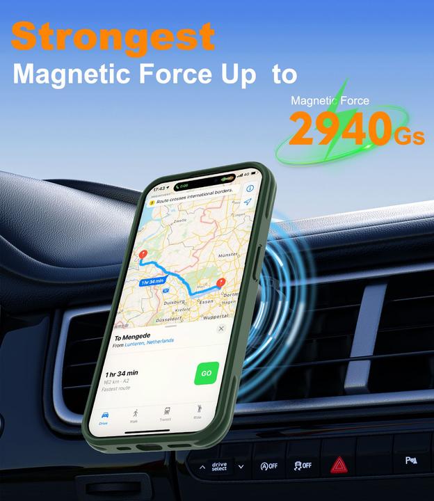 Image du produit Cadorabo Coque pour Apple iPhone 15 PRO MAX compatible MagSafe (Apple iPhone 15 Pro Max)