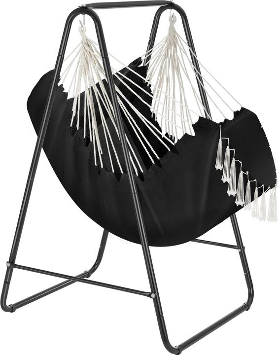 Actual product image tectake Hanging chair Alison, boho style, capacity 160kg (160 kg)