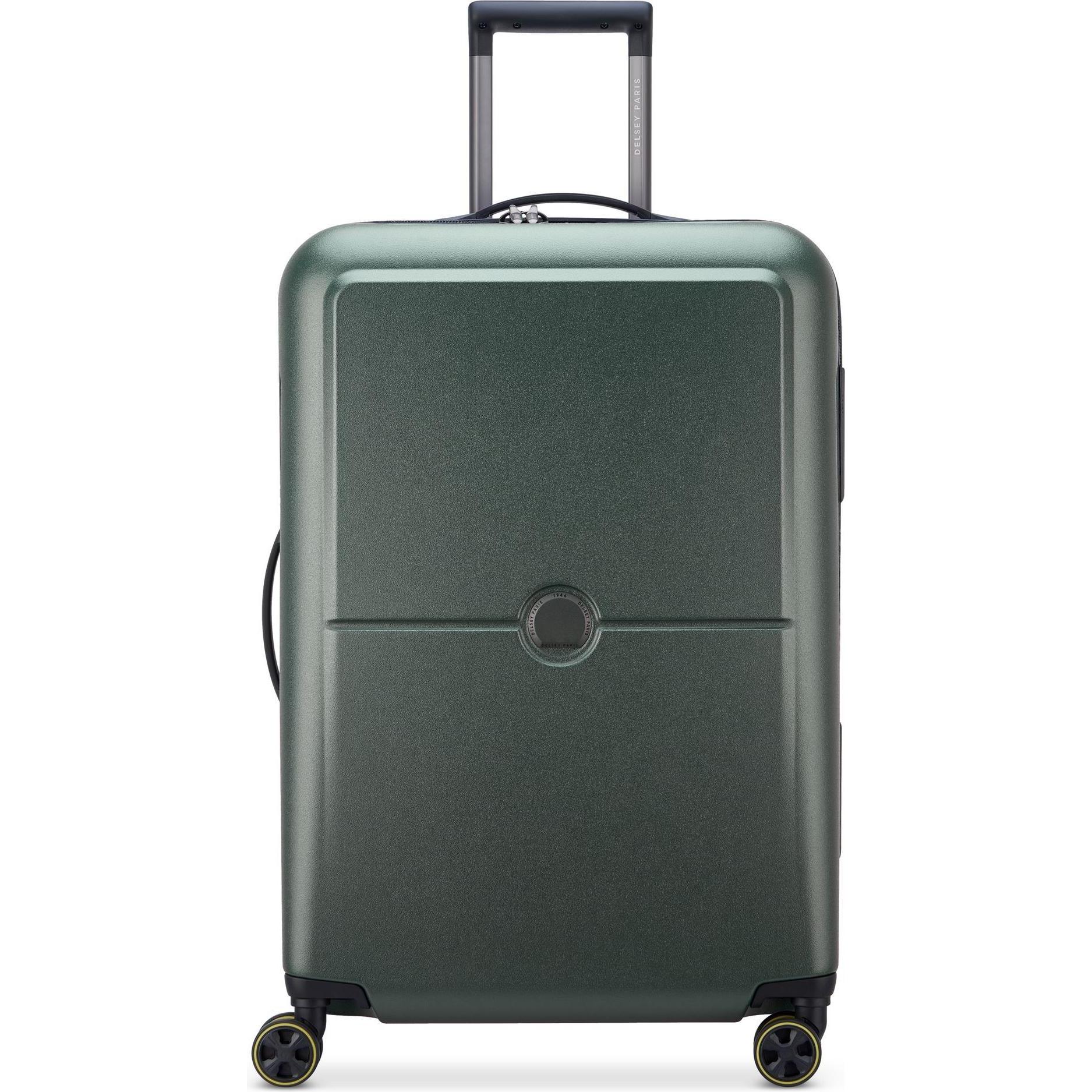 Delsey Verde Valigia, Turenne 2.0 Carrello A 4 Ruote 72 Cm, (83 L)