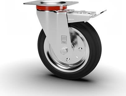 RS PRO Swivel Castor Wheel, 205kg Capacity, 200mm