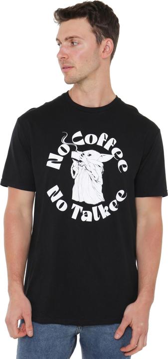 Image du produit Star Wars - T-shirt NO COFFEE NO TALKIE - Homme (L)
