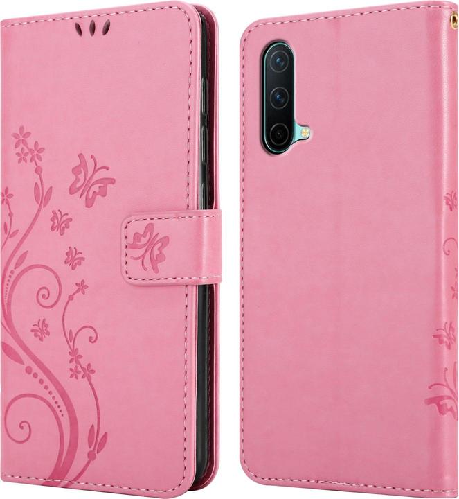 Actual product image Cadorabo Flower Book cover (OnePlus North CE 5G)