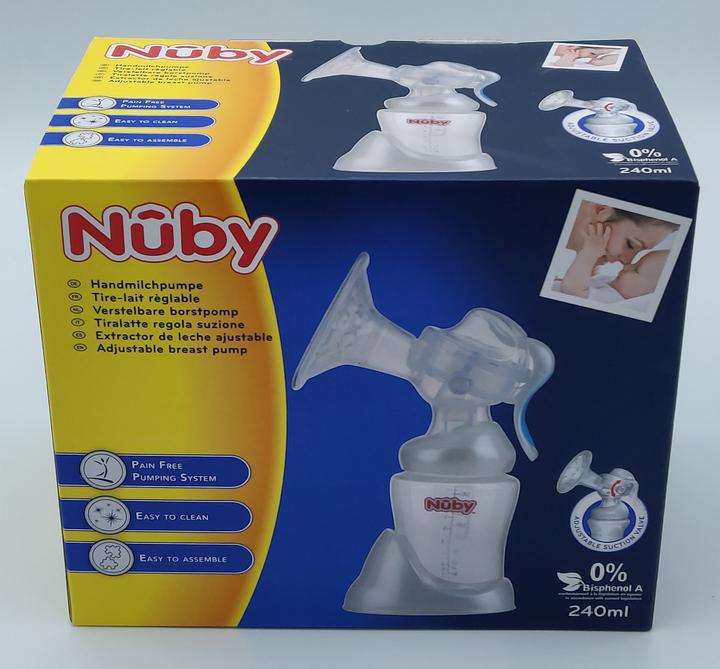 Productafbeelding Nuby Handmatige borstkolf 240ml