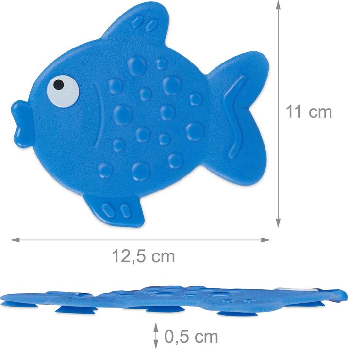 Immagine prodotto Relaxdays 5x pesciolini-vasca (12,5 x 11 x 0,5 cm)