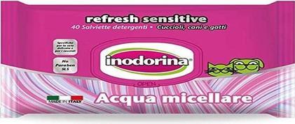 Image du produit Inodorina Refresh Sensitive (Lingettes nettoyantes pour le visage)