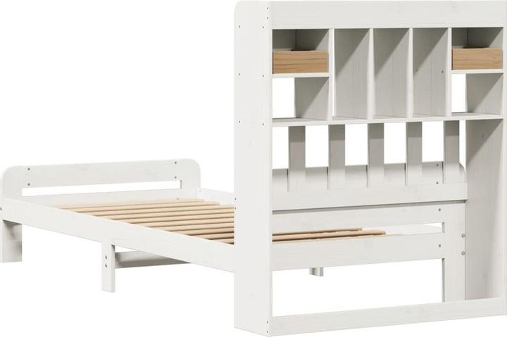 Image du produit vidaXL Bett mit Regal (140 x 200 cm)