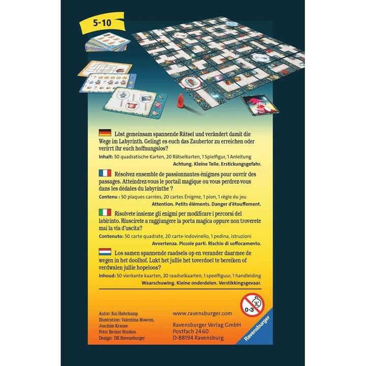 Image du produit Ravensburger S'échapper du labyrinthe (Italien, Allemand, Français)