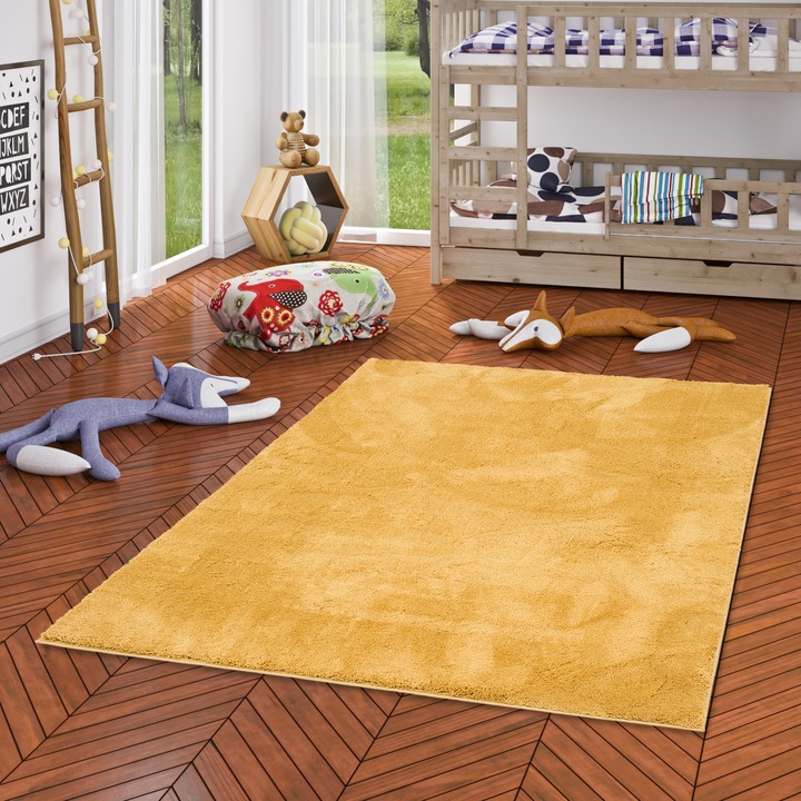 Produktbild Pergamon Super Soft Kinder Hochflor Teppich Silky Kids (80 x 150 cm)