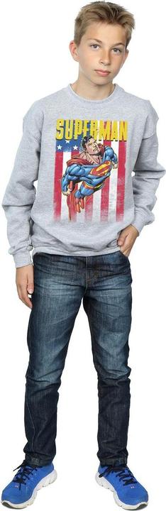 Actual product image Boys Superman Flight Sweatshirt (128)