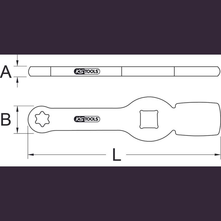 Actual product image KS Tools 517.0910 (3/4")