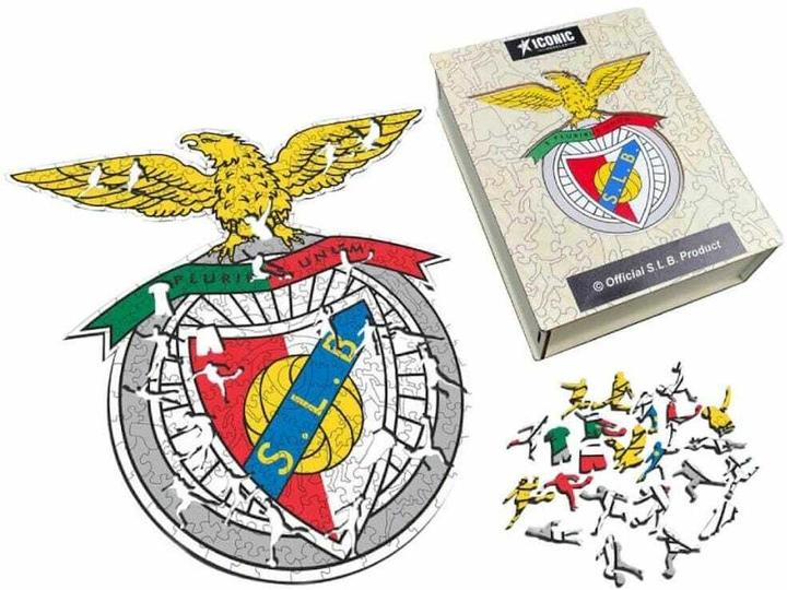 Immagine prodotto Iconic SL Benfica - Logo - Puzzle in Legno Taglia S (150 Pezzi) (150 pezzi)