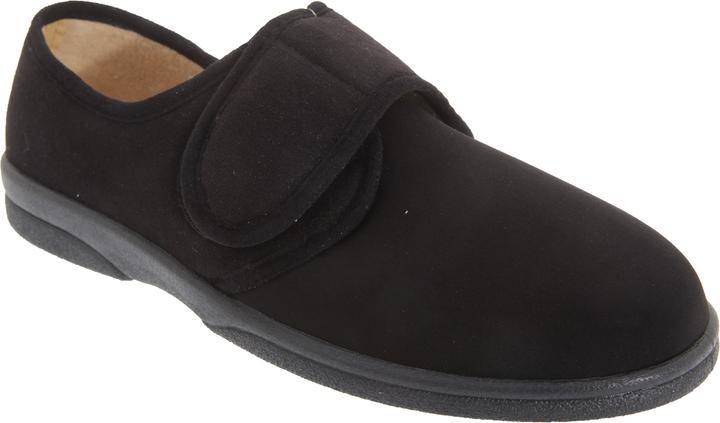 Actual product image Universal Textiles Arthur slippers slippers with velcro fastening extra wide (47)