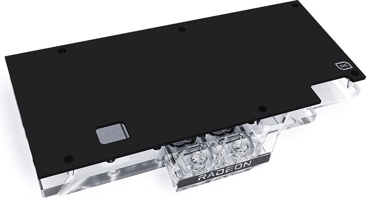 Produktbild Alphacool Eisblock Aurora GPX-A Radeon RX 6800/6800XT ROG Strix/TUF mit Backplate - Acryl + Nickel