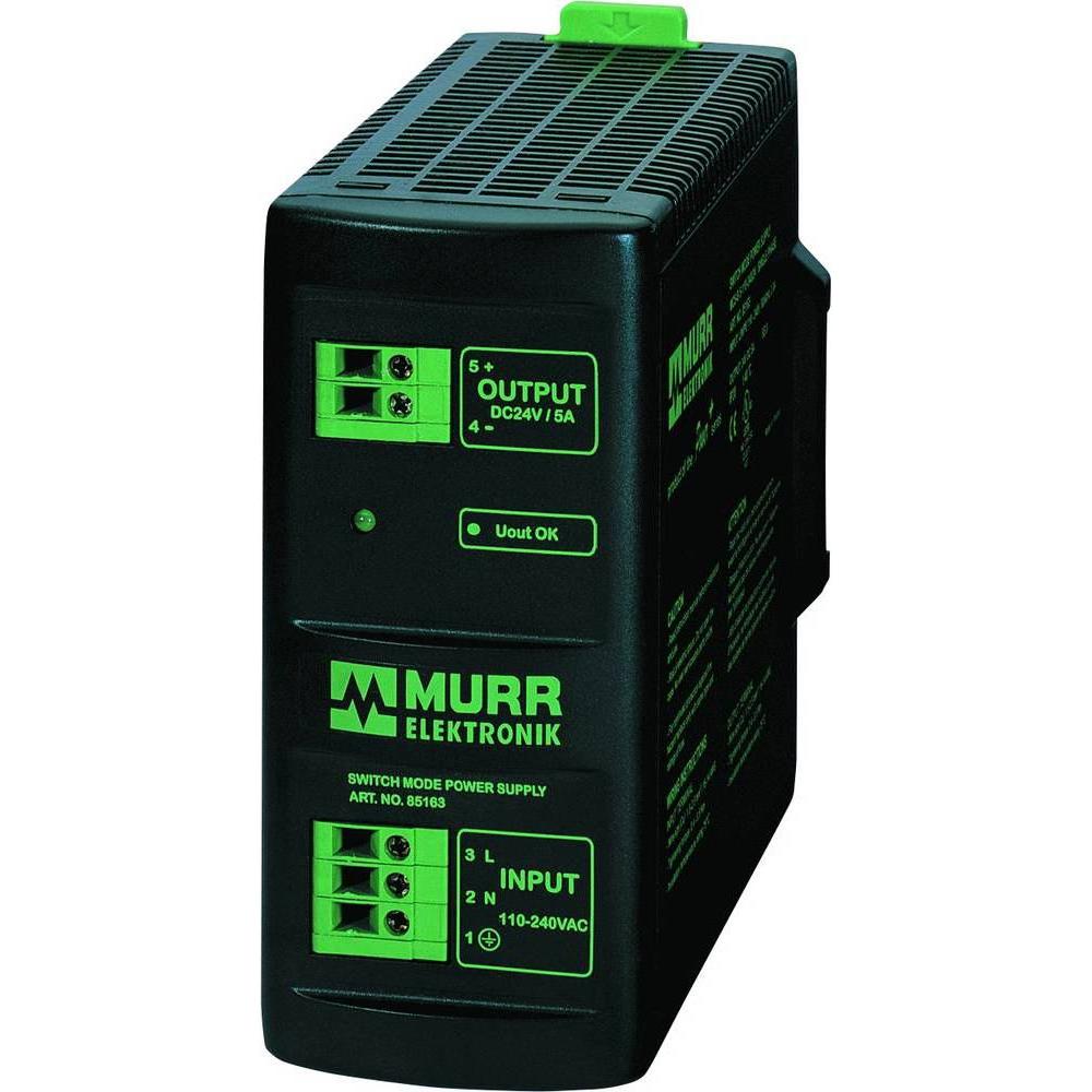 Murr Elektronik, Systemstromversorgung, MCS-B Schaltnetzteil 1-phasig IN: 100-265VAC OUT: 24V/5ADC