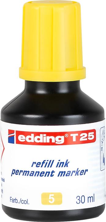 Produktbild Edding Nachfülltusche T25 (Nachfülleinheit, Gelb)