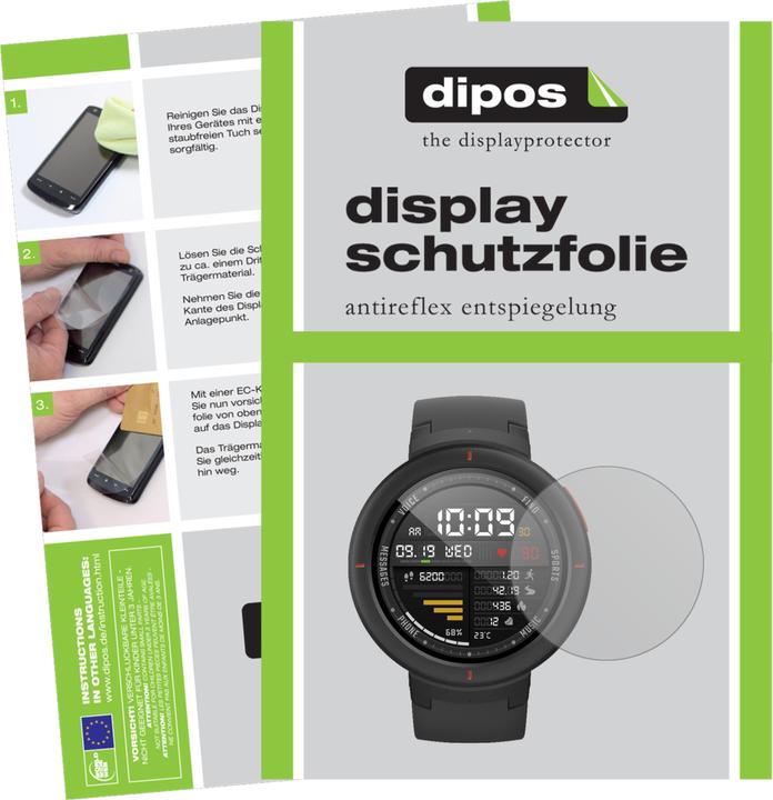 Actual product image Dipos Screen Protector Anti-Glare (Amazfit Verge)