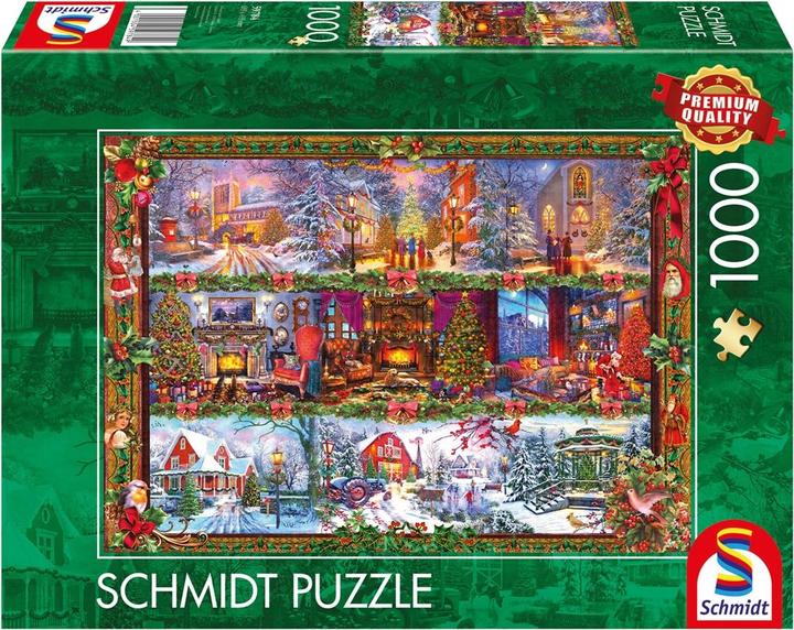 Produktbild Schmidt Spiele Fröhliche Weihnachtszeit (1000 Teile)