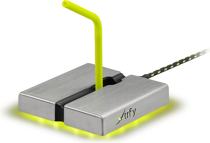 Actual product image CHERRY xtrfy B1 Mouse Bungee with LED and USB Hub