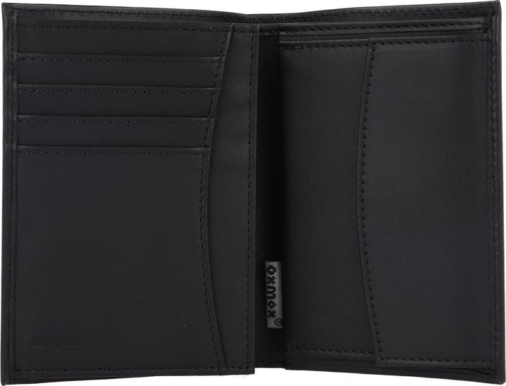 Actual product image Oxmox Leather wallet RFID protection leather 9.5 cm