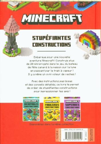 Image du produit Minecraft : stupéfiantes constructions (Français, Collectif, 2025)