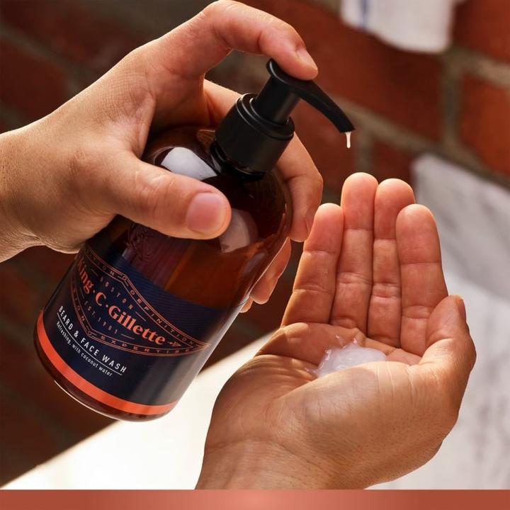 Produktbild Gillette Venus Gillette - Beard shampoo and face King (Beard & Face Wash) 350 ml (350 ml)