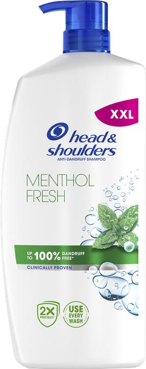 Immagine prodotto Head & Shoulders Shampoo fresco al mentolo 800 ml - Antiforfora (800 ml, Shampoo liquido)