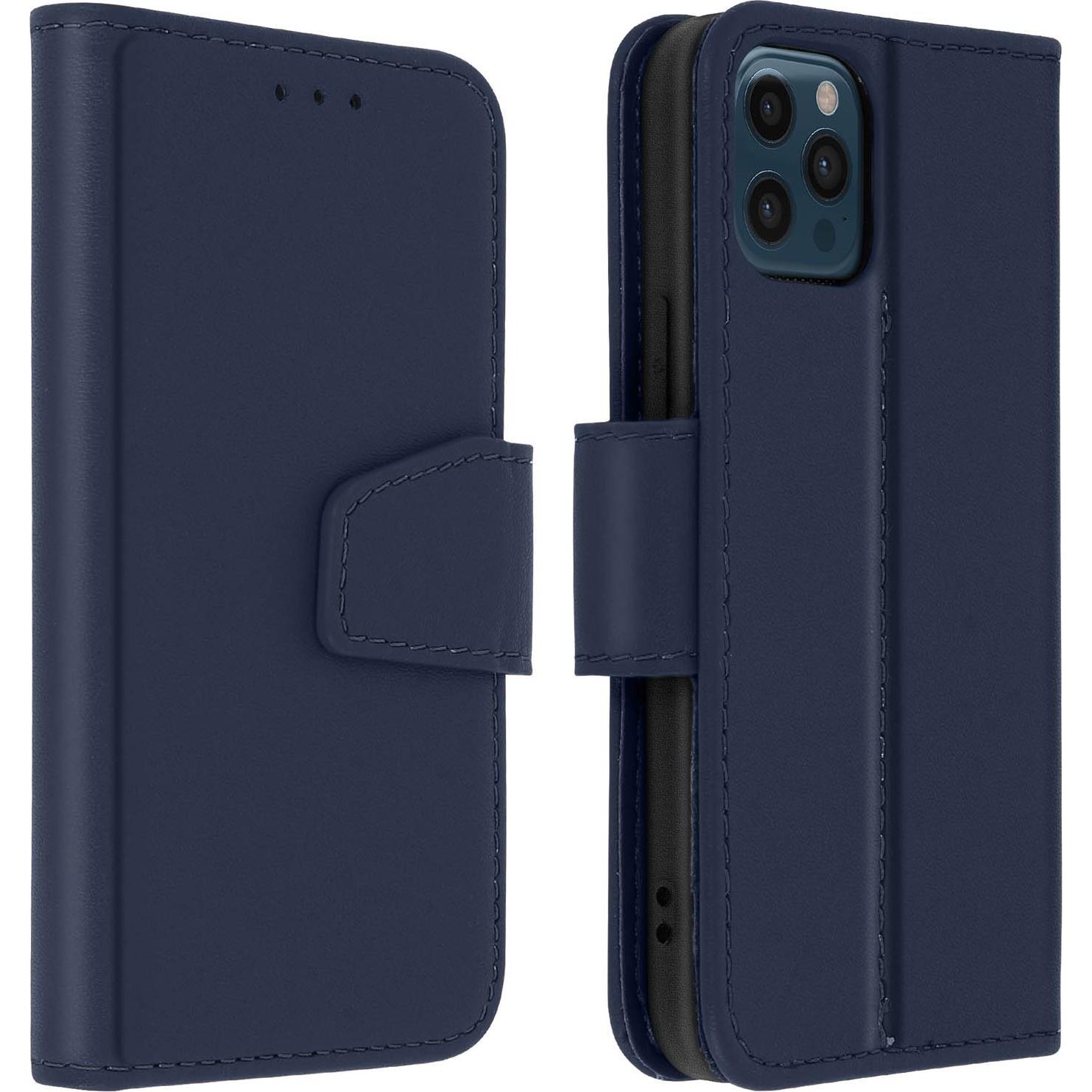 Avizar Premium Series (Apple iPhone 12 Pro Max), Smartphone Hülle, Blau