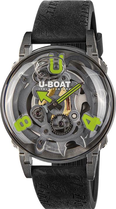 Immagine prodotto U-Boat 3350 U-65 44mm SS Green (Fatto in Svizzera, Orologio da polso analogico, 44 mm)
