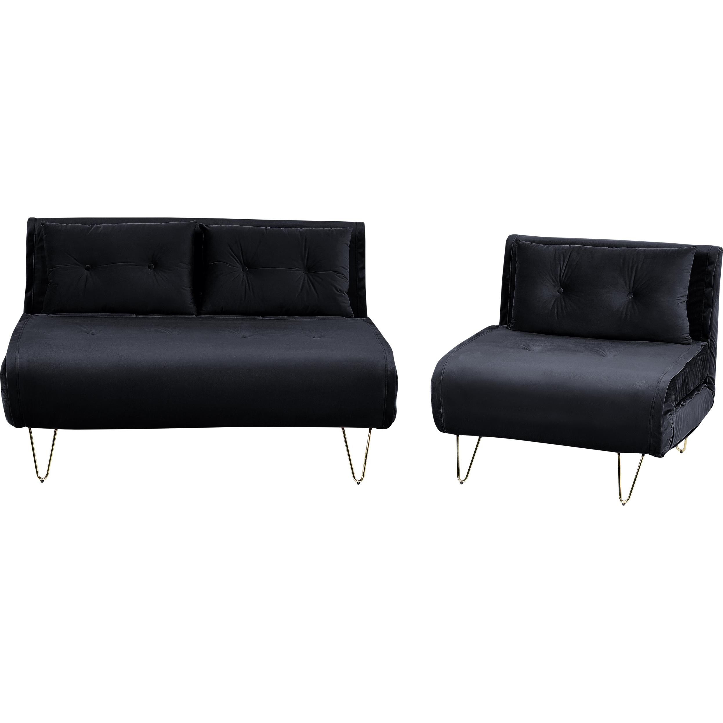 Beliani, Sofa, Vestfold (3-Sitzer)