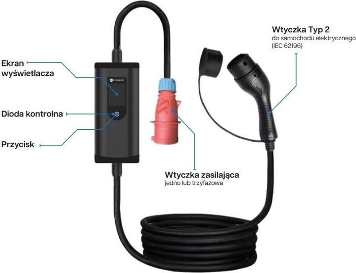 Image du produit Defenzo ToGo AC7 (Type 2, 7 kW)