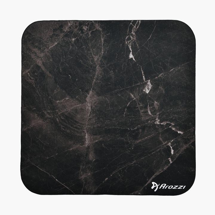 Actual product image Arozzi Computer chairs / desks ZONA Quattro Floor Pad | Black Marble (116 x 116 cm)
